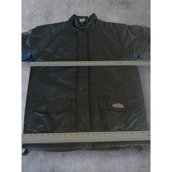 Vtg Timberland Global Expedition Jacket Youth Large (16-18) Black Y2K Gorpcore - Picture 8 of 10